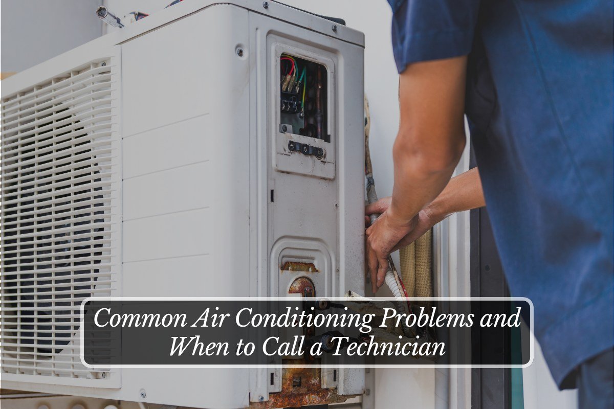 Common Air Conditioning Problems and When to Call a Technician