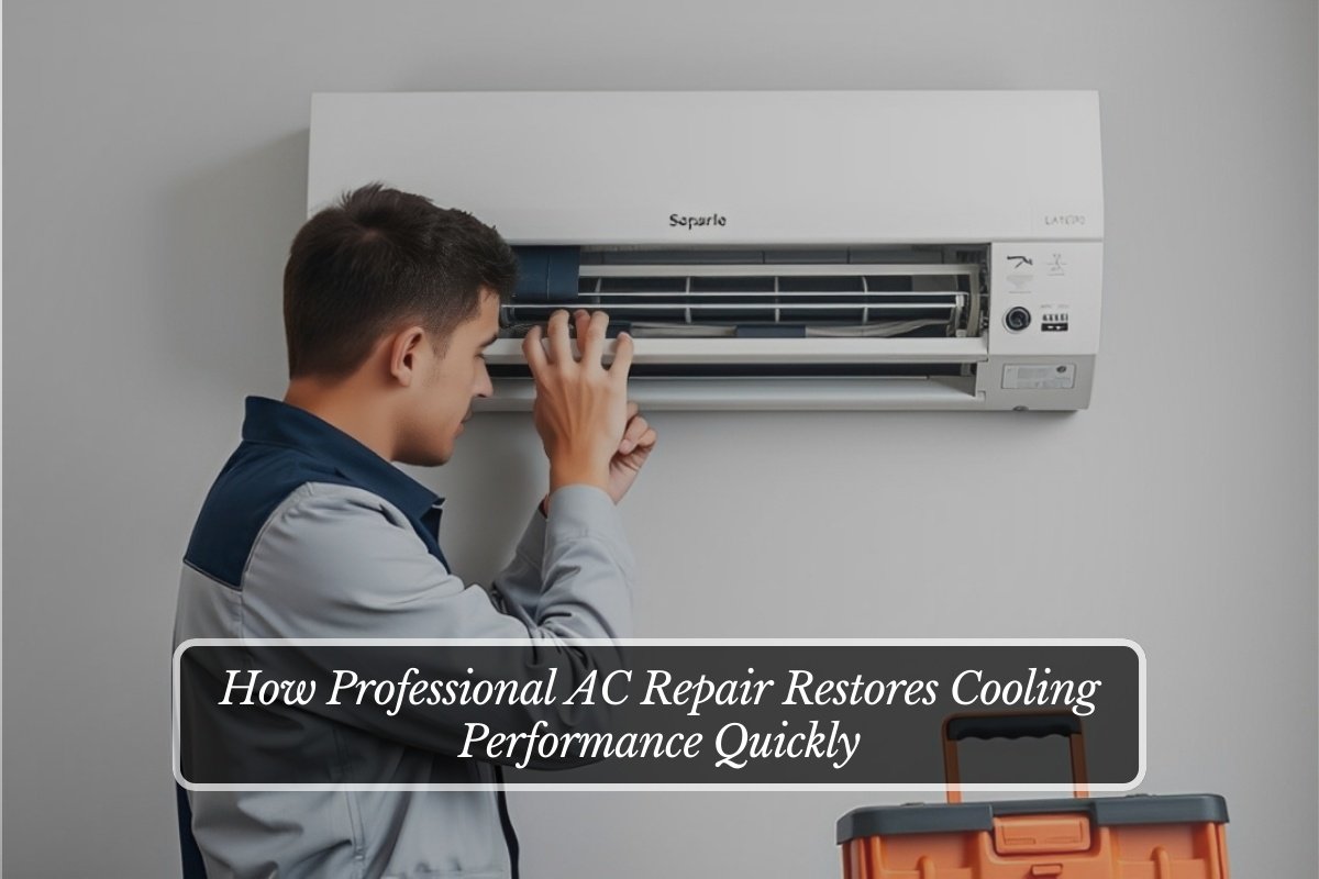 How Professional AC Repair Restores Cooling Performance Quickly