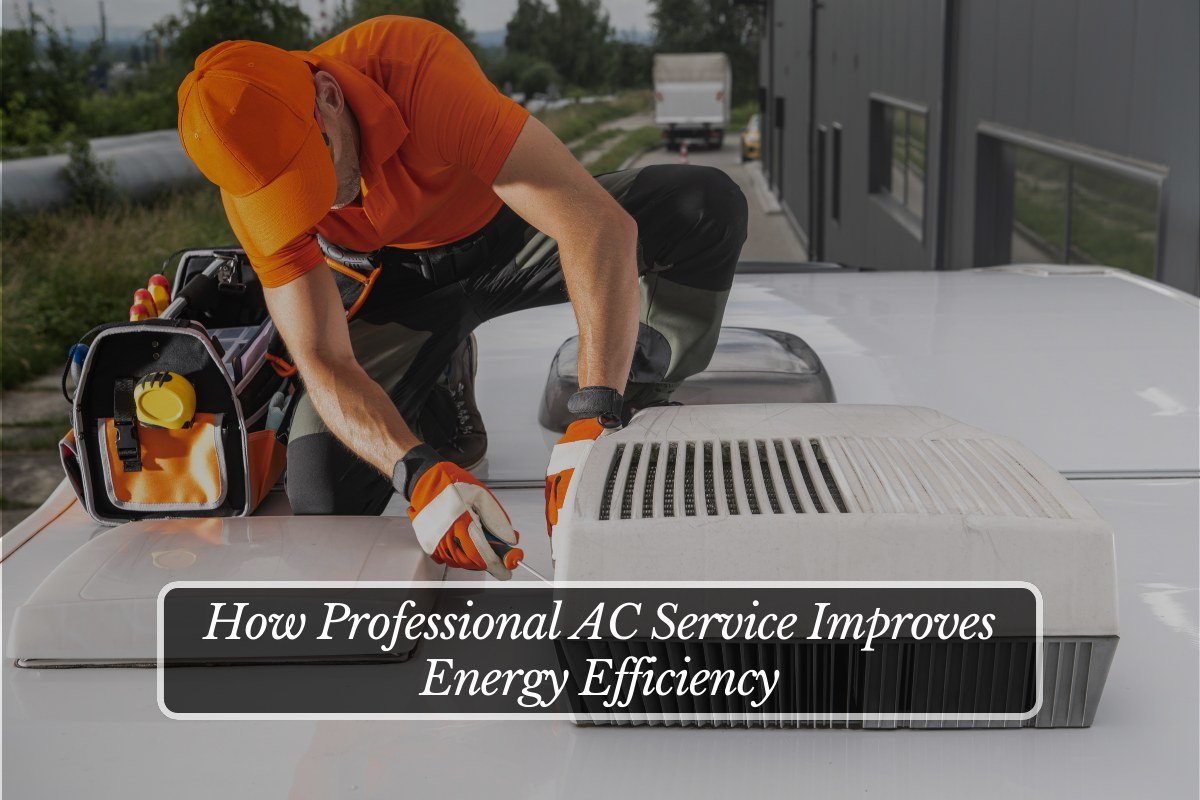 How Professional AC Service Improves Energy Efficiency