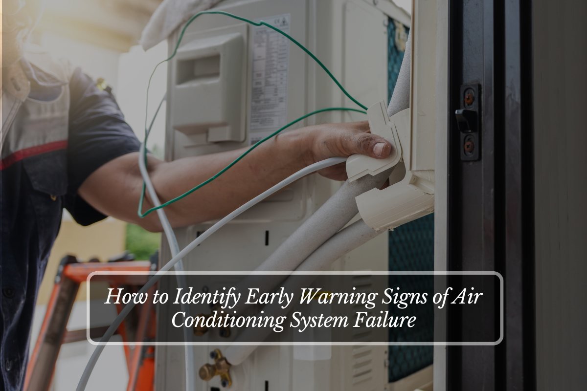 How to Identify Early Warning Signs of Air Conditioning System Failure