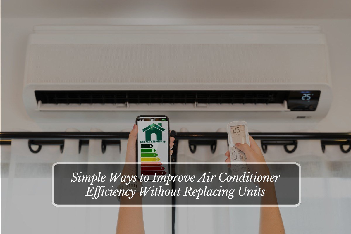 Simple Ways to Improve Air Conditioner Efficiency Without Replacing Units