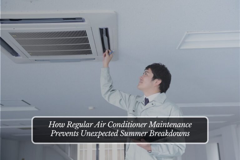How Regular Air Conditioner Maintenance Prevents Unexpected Summer Breakdowns