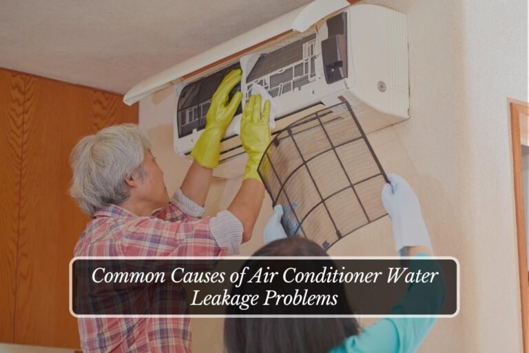 Common Causes of Air Conditioner Water Leakage Problems
