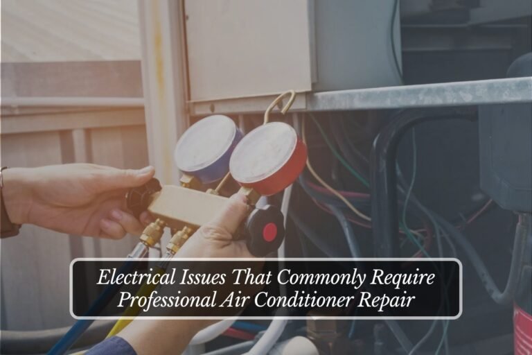 Electrical Issues That Commonly Require Professional Air Conditioner Repair
