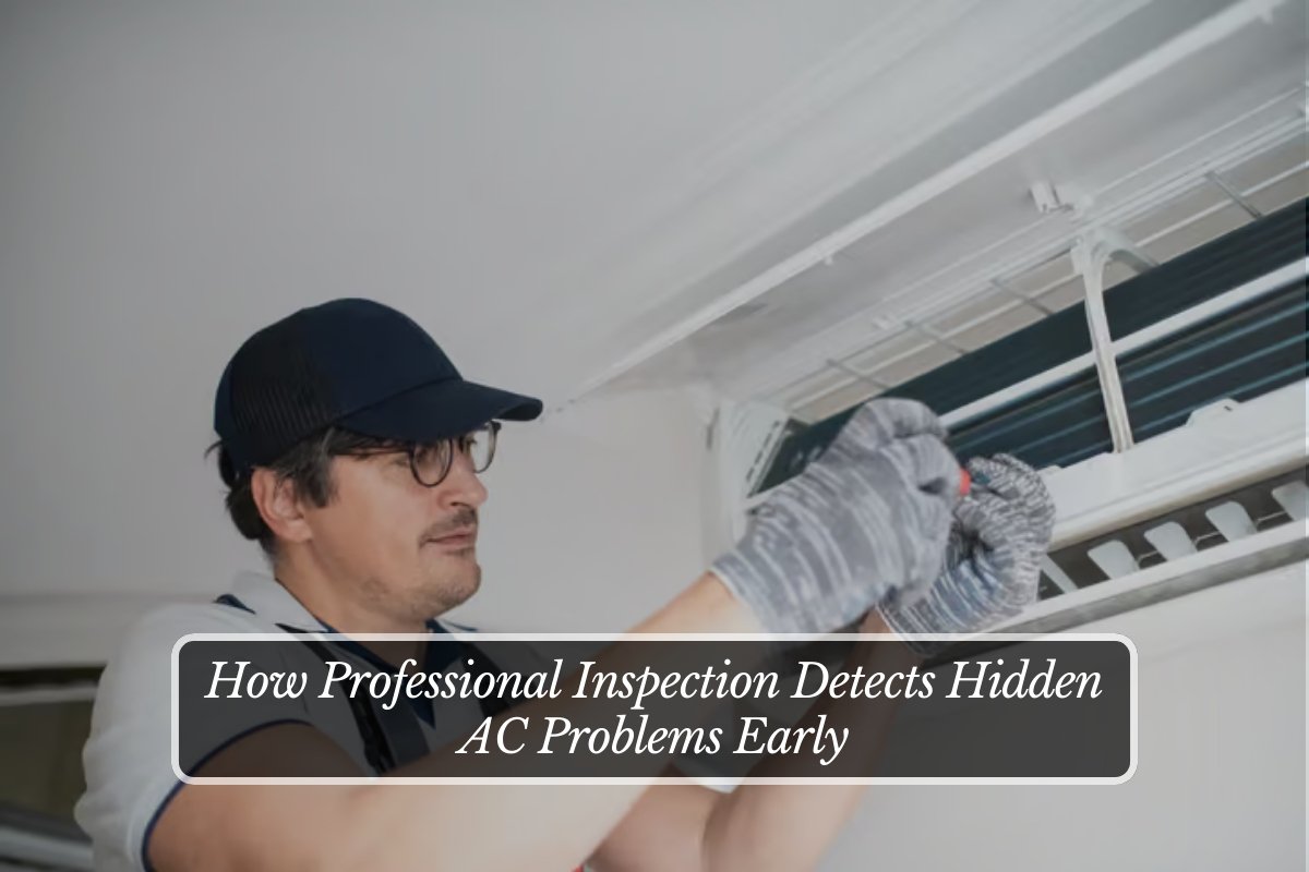 How Professional Inspection Detects Hidden AC Problems Early