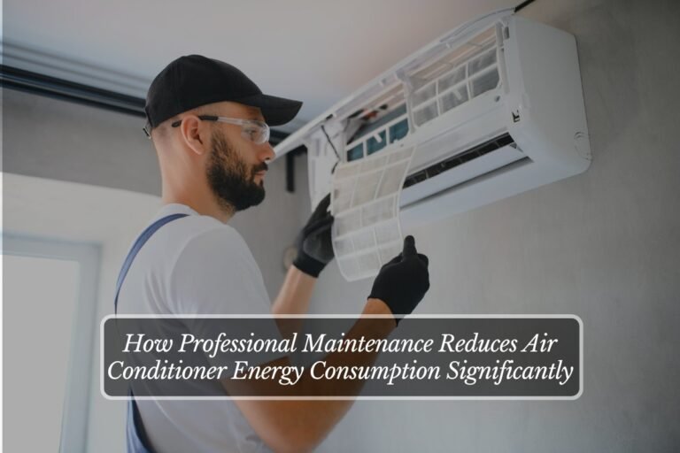 How Professional Maintenance Reduces Air Conditioner Energy Consumption Significantly