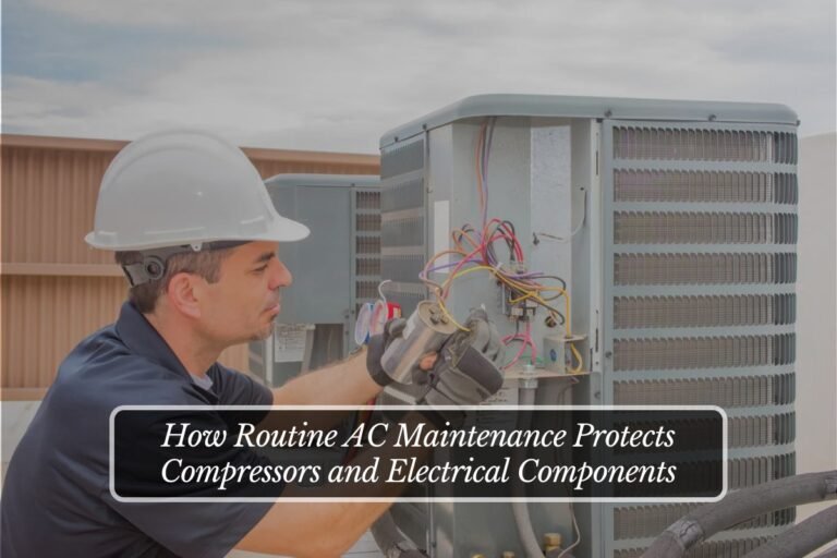 How Routine AC Maintenance Protects Compressors and Electrical Components