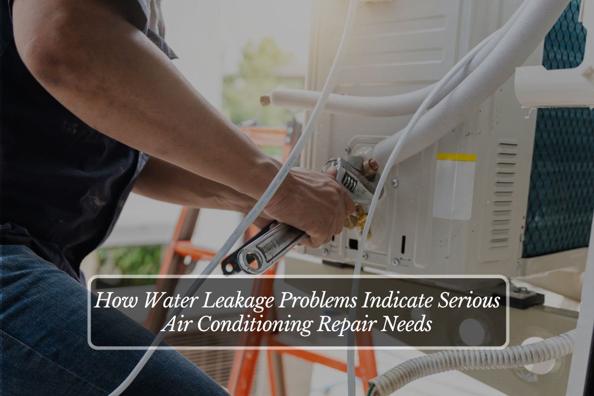 How Water Leakage Problems Indicate Serious Air Conditioning Repair Needs