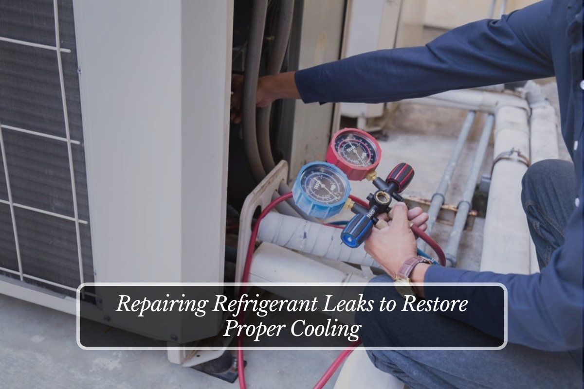 Repairing Refrigerant Leaks to Restore Proper Cooling
