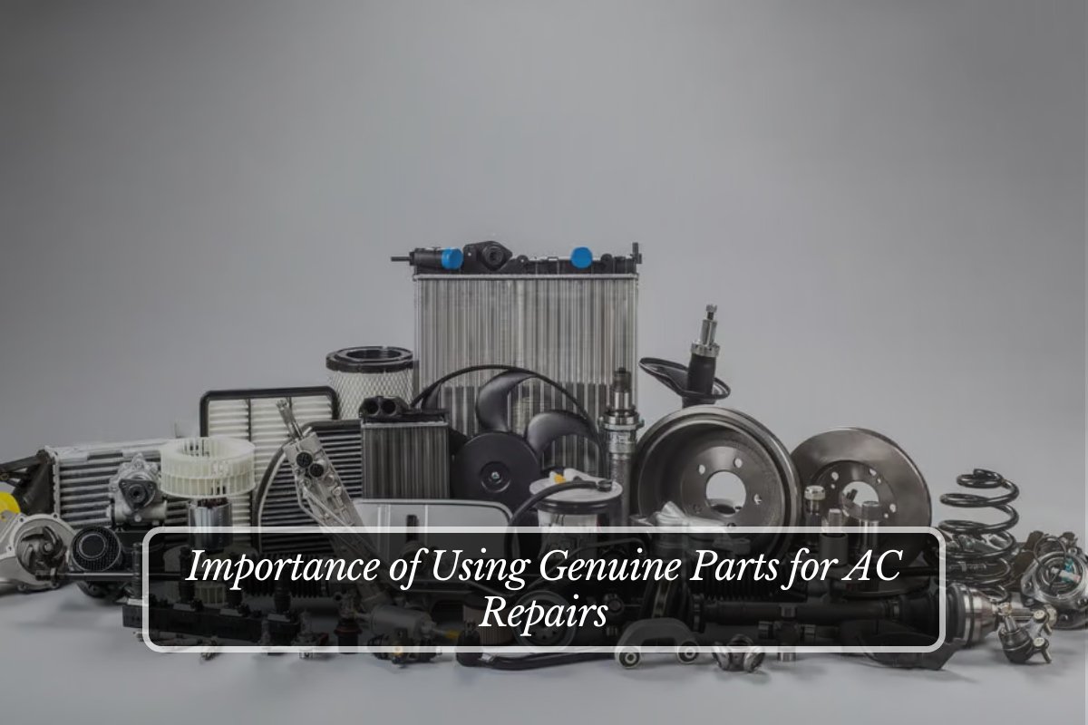 Importance of Using Genuine Parts for AC Repairs