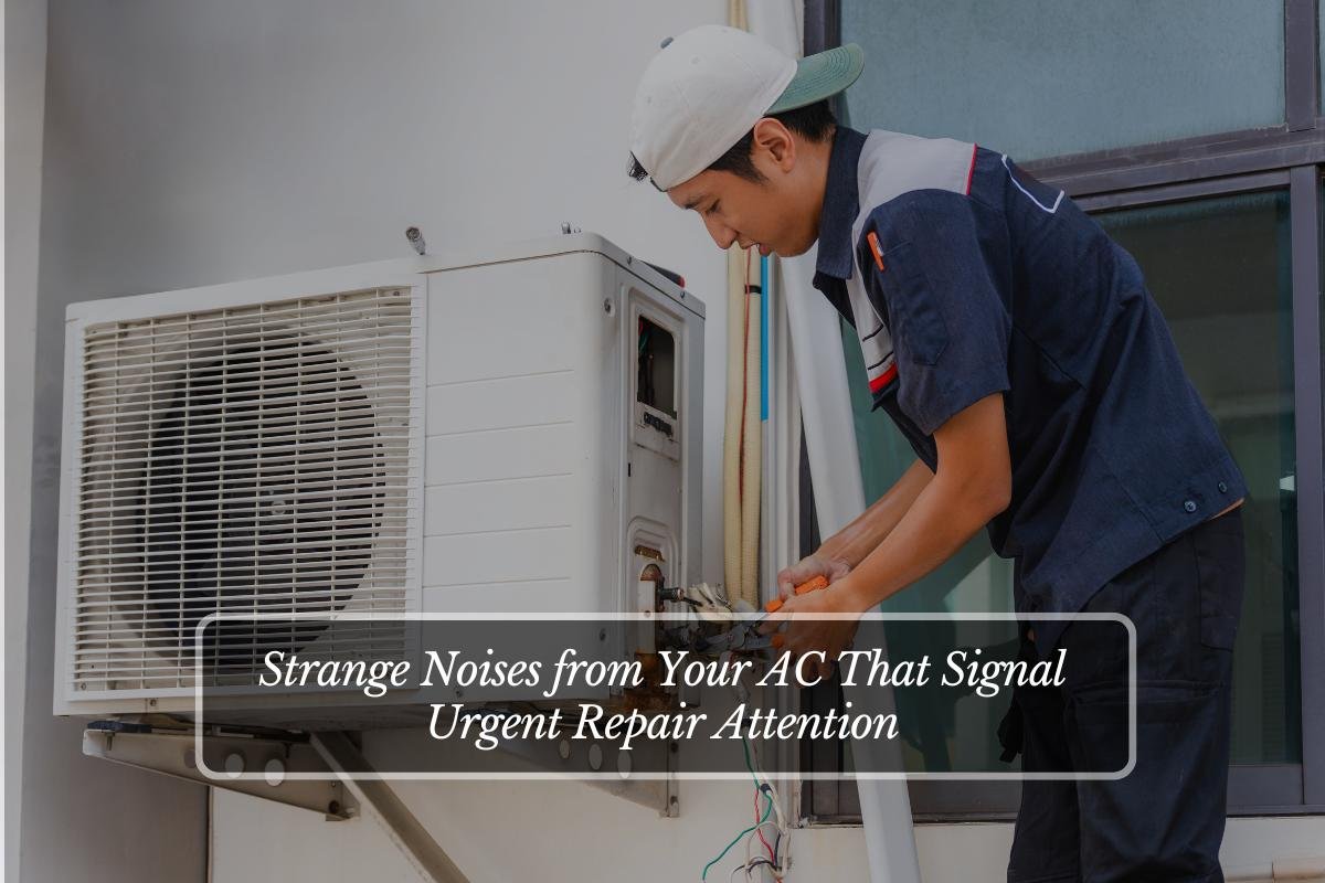 Strange Noises from Your AC That Signal Urgent Repair Attention