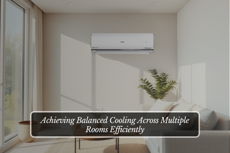 Achieving Balanced Cooling Across Multiple Rooms Efficiently