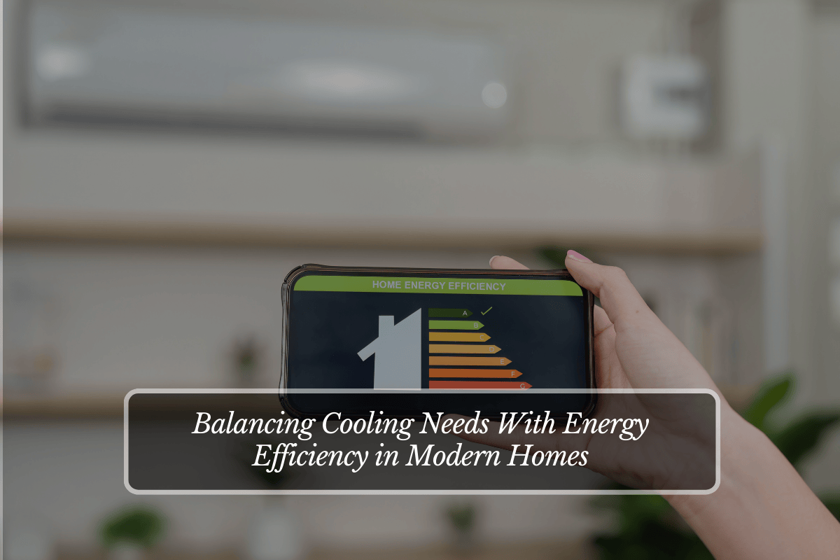 Balancing Cooling Needs With Energy Efficiency in Modern Homes