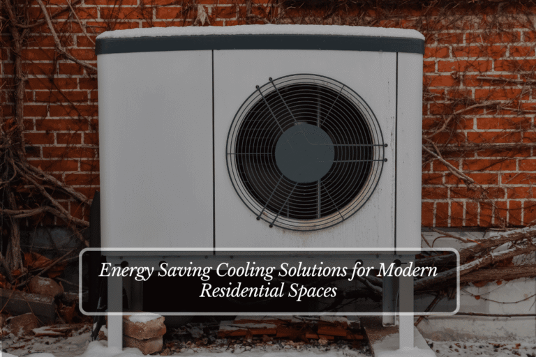Energy Saving Cooling Solutions for Modern Residential Spaces