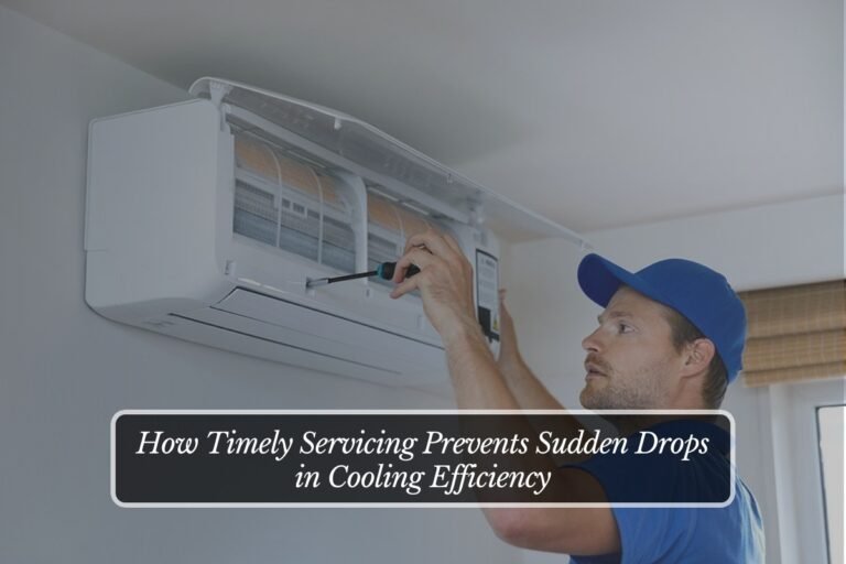 How Timely Servicing Prevents Sudden Drops in Cooling Efficiency