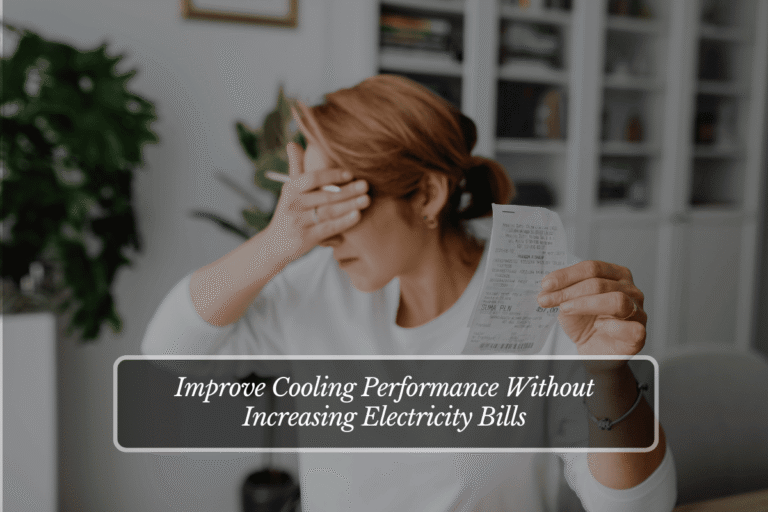 Improve Cooling Performance Without Increasing Electricity Bills