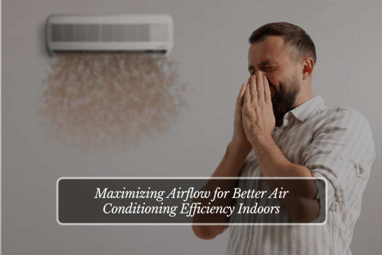 Maximizing Airflow for Better Air Conditioning Efficiency Indoors