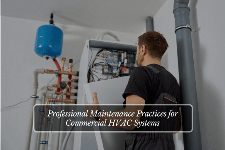 Professional Maintenance Practices for Commercial HVAC Systems