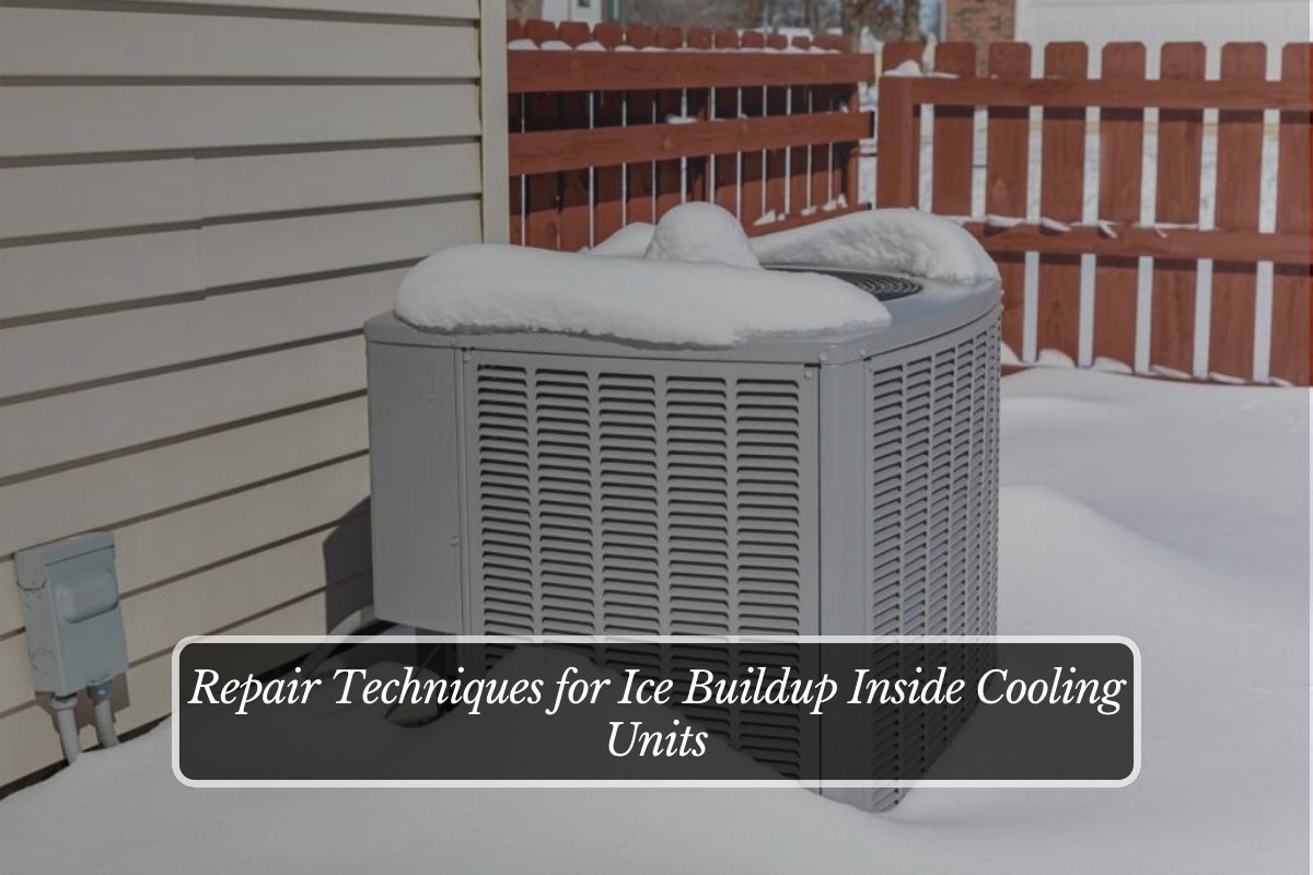 Repair Techniques for Ice Buildup Inside Cooling Units