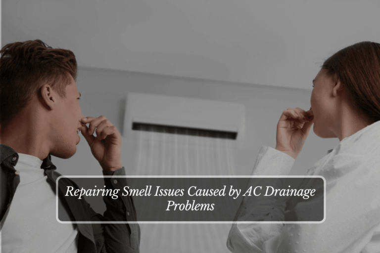 Repairing Smell Issues Caused by AC Drainage Problems