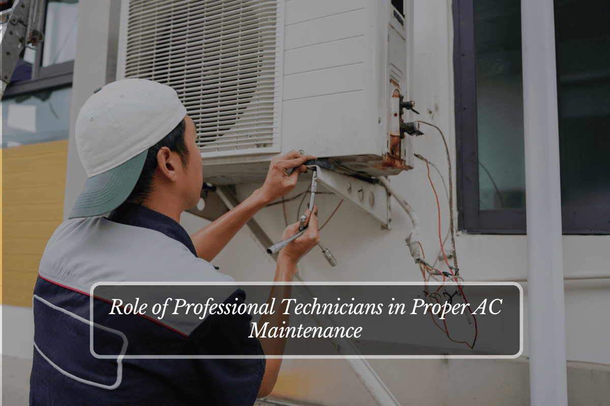 Role of Professional Technicians in Proper AC Maintenance