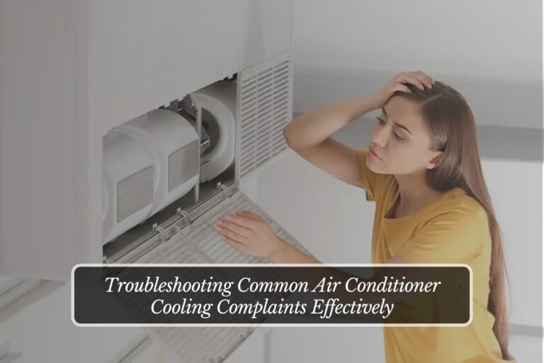 Troubleshooting Common Air Conditioner Cooling Complaints Effectively