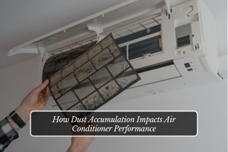 How Dust Accumulation Impacts Air Conditioner Performance