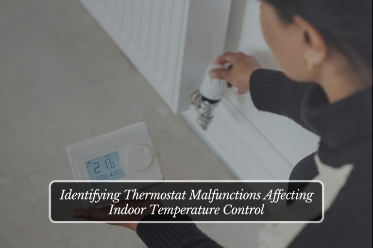 Identifying Thermostat Malfunctions Affecting Indoor Temperature Control